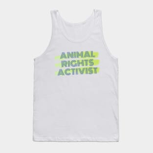 Animal Rights Activist Tank Top